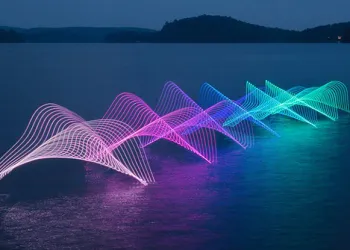 LED Işıklarla Masalsı Uzun Pozlama Fotoğraflar