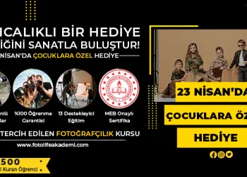 23 Nisan’da Çocuklara Özel Fotoğrafçılık Kursu Kampanyası