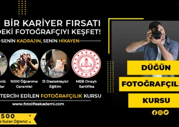 Düğün Fotoğrafçılığı Kursu Fiyatları – Erken Kayıtta %50 İndirim