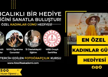 8 Mart Dünya Kadınlar Günü Fotoğrafçılık Kursu Kampanyası