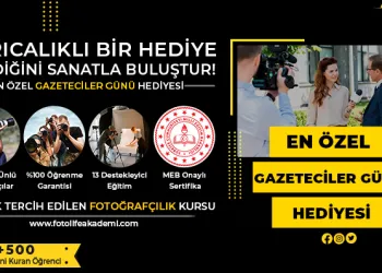 Gazeteciler Günü Fotoğrafçılık Kursu Kampanyası