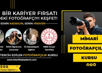 Mimari Fotoğrafçılık Kursu Fiyatları – Erken Kayıtta %50 İndirim