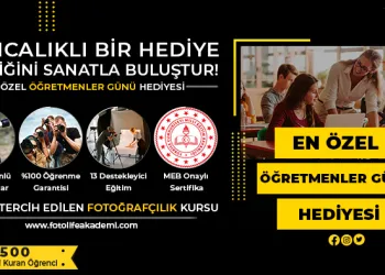 Öğretmenler Gününe Özel %50 İndirimli Fotoğrafçılık Kursları!