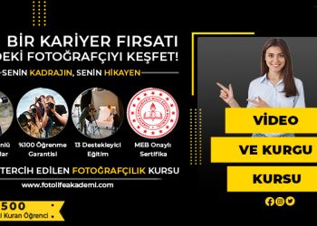 Video ve Kurgu Kursu Fiyatları – Erken Kayıtta %50 İndirim