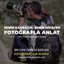 Ürün Fotoğrafçılığı Eğitimi - Foto Life Akademi Meslek Edindirme Kursları