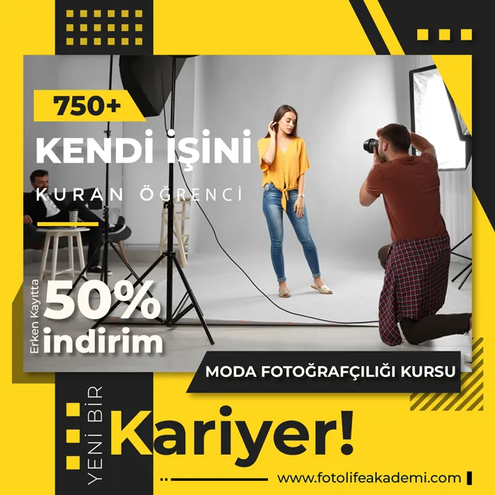 moda fotoğrafçılığı kursu
