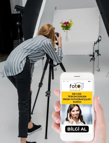 ürün fotoğrafçılığı kursları