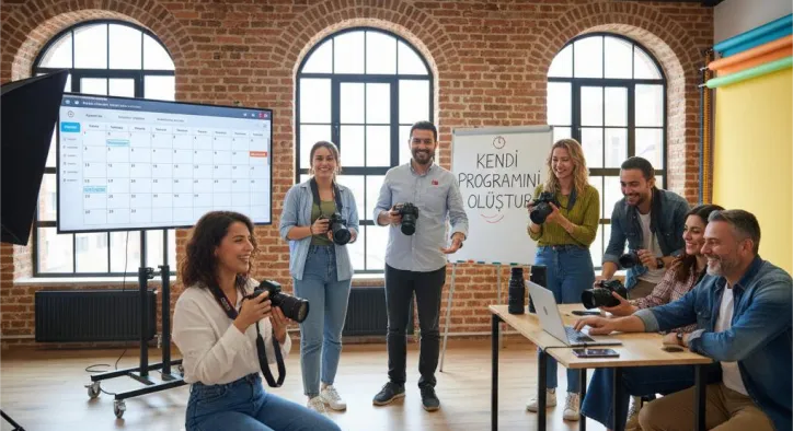 Kendi Saatlerime Uygun Fotoğrafçılık Dersi: Programınızı Siz Yapın, Biz Uyalım